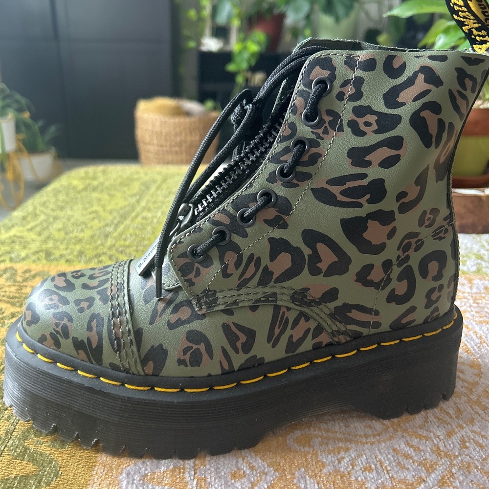 Leopard Print Dr Martens
